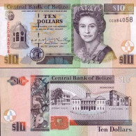 Billet De Collection Belize Pk N° 62 - 10 Dollars - Belize