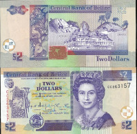 Billets De Collection Belize Pk N° 60 - 2 Dollars - Belice