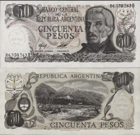 Billet De Collection Argentine Pk N° 301 - 50 Pesos - Argentine