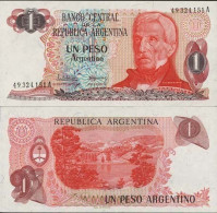 Billet De Collection Argentine Pk N° 311 - 1 Peso - Argentine