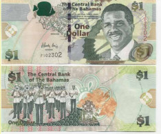 Billets Banque Bahamas Pk N° 71 - 1 Dollar - Bahama's