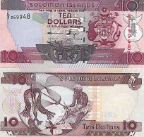 Billet De Banque Collection Salomon - PK N° 27 - 10 Dollars - Solomonen