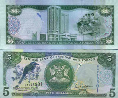 Billet De Banque Collection Trinite Et Tobago - PK N° 49C - 5 Dollars - Trinidad En Tobago