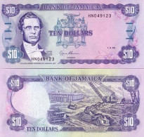 Billets De Banque Jamaique Pk N° 71 - 10 Dollars - Giamaica
