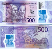 Billet De Banque Collection Jamaïque - W N° 98 - 500 Dollars - Giamaica