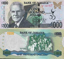 Billet De Banque Collection Jamaïque - PK N° 92 - 1 000 Dollars - Jamaique