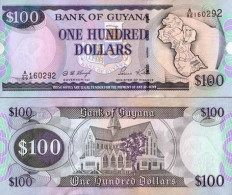 Billet De Banque Guyana Pk N° 31 - 100 Dollars - Guyana