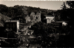 CPSM 42 Loire - ARGENTAL - Ruines Du Château De La Chapelle - Bourg Argental