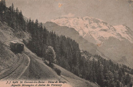 FRANCE - St Gervais Les Bains - Dôme De Miage, Aiguille Bérangère Et Chaîne Du Vorassay - Carte Postale Ancienne - Saint-Gervais-les-Bains
