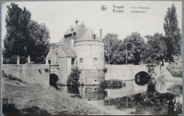 BELGIUM BELGIQUE BRUGGE BRUGES PORTE MARECHALE TOWER FORT POSTCARD CARTE POSTALE POSTKARTE CARTOLINA CARD - Avenues, Boulevards