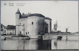 BELGIUM BELGIQUE BRUGGE BRUGES PORTE MARECHALE TOWER FORT POSTCARD CARTE POSTALE POSTKARTE CARTOLINA CARD - Avenues, Boulevards