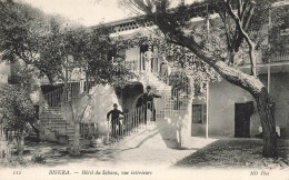 ALGÉRIE - Biskra - Hôtel Du Sahara - Vue Intérieure - Carte Postale Ancienne - Biskra