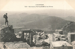 FRANCE - L'Auvergne - Sommet De Puy De Dôme Et Les Dômes - Carte Postale Ancienne - Other & Unclassified