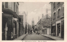 FRANCE - Houilles - Rue De L'Eglise - Carte Postale Ancienne - Houilles