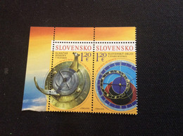 SK 2019 YT 761 762 ** Cadran Solaire Horloge Astronomique Joint Issue Avec Slovénie - Nuovi