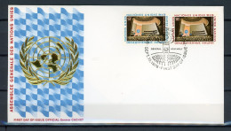 Z20-10 Nations Unies N° 292 + 293    Saisir !!! - FDC