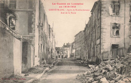 FRANCE - Gerbeviller - Après Le Bombardement - Rue De La Poste - Carte Postale Ancienne - Gerbeviller