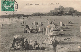 FRANCE - Saint Malo - Un Coin De La Plage - GF - Animé - Carte Postale Ancienne - Saint Malo