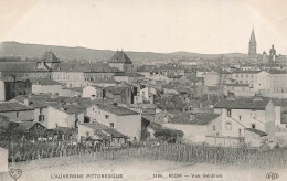 FRANCE - Riom - L'Auvergne - Vue Générale De La Ville - Carte Postale Ancienne - Riom