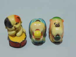-3 TAILLES CRAYONS ANCIENS Made In China 1 En Résine 2 Terre Cuite Collection   E - Other & Unclassified