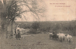 FOLKLORE - Costumes - La Gardeuse De Moutons - La Vie Aux Champs - Carte Postale Ancienne - Altri & Non Classificati