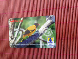 Phonecard Bird 32SRLD Used Rare - Sri Lanka (Ceylon)
