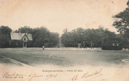 FRANCE -  Boulogne Sur Seine - Vue Sur La Porte Du Bois - Carte Postale Ancienne - Boulogne Billancourt