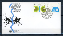 Z17-7 Nations Unies N° 312 + 313    Saisir !!! - FDC