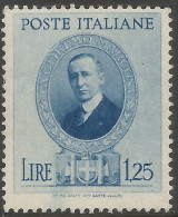 Regno 1938 Marconi L.1,25 MNH** - Taglio Chirurgico In Basso A Sx - Collections