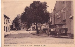 JUSSEY           AVENUE DE LA GARE.    CAFE PARISIEN - Jussey