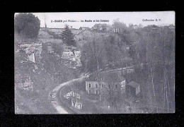 JC, Cp, 86, BIARD Près Poitiers, Le Moulin Et Les Coteaux, Voyagée 1907 - Autres & Non Classés