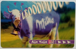 Belgium 1 Minute Prepaid - Leo ( Cow ) Kraft Jacobs Suchard - Ohne Chip