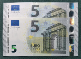 5 EURO SPAIN 2013 DRAGHI V008H4  VB CORRELATIVE COUPLE THOUSAND CHANGE SC FDS UNCIRCULATED  PERFECT - 5 Euro