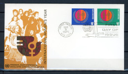 AX3a-1 Nations Unies N° 251 + 252   Saisir !!! - FDC