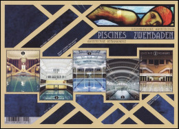 BL302**(5031/5035) - Piscines : Une Architecture D'exception / Zwembaden: Uitzonderlijke Architectuur / Schwimmbäder - Unused Stamps