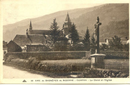 Env. De Bagnères-de-Bigorre - Campan (65 - Hautes-Pyrénées) - Le Christ Et L'Eglise - Campan