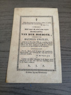 Van Der Hoedonk Engelen Heusden 1760 Meldert 1853 Te Diest By Ad. Havermans - Religion & Esotérisme