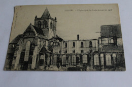 Lilliers  - L'église Aprés Le Bombardement De 1918 - Lillers