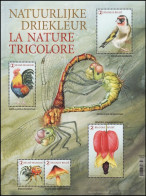 BL303**(5036/5040) - La Nature Tricolore / Tricolore Naturel / Dreifarbige Natur / Tricolor Nature - Marijke Meersman - Ongebruikt