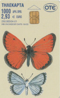 Greece, X1101, Museum 'Goulandris' For The History Of Nature 4, Butterfly, 2 Scans. - Farfalle