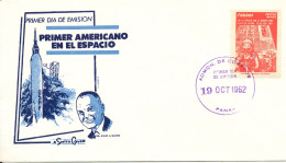 Panama FDC 19-10-1962 SPACE With Cachet - America Del Nord