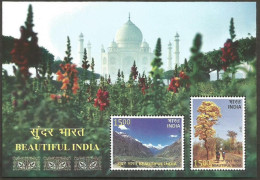 India Beautiful India 2017 Miniature Sheet Mint Good Condition BACK SIDE ALSO (pms155) - Unused Stamps