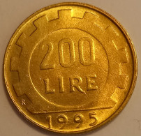 1995 - Italia 200 Lire     ------- - 200 Liras