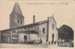 CPA 38  LA COTE SAINT ANDRE    L'EGLISE - La Côte-Saint-André