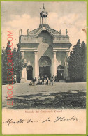 Af2844 - URUGUAY - VINTAGE POSTCARD - Entrada Del Cementerio Central - 1905 - Uruguay