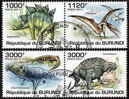 Timbres Thématiques Burundi Préhistoriques Oblitérés - Sammlungen