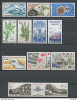 TAAF;1986; Année Complète N°115 à 121 Et  PA 92 à 96 ;NEUFS**;MNH - Colecciones & Series