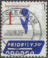 NETHERLANDS 2014 Dutch Icons - 1 (€1.05) - Tulip FU - Used Stamps