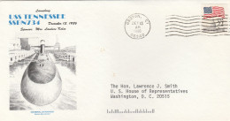 USS Tennessee Submarine USA 1986 Cover - U-Boote