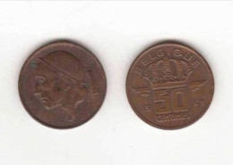 *  Belgique   50c - 50 Centimes